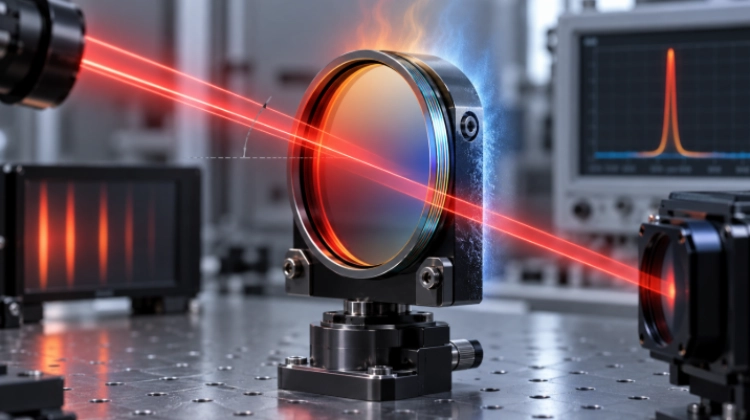 How Do Angle of Incidence and Temperature Affect Infrared Narrow Bandpass Filters
